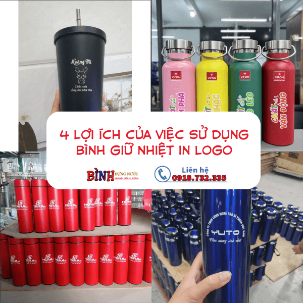 bình giữ nhiệt in logo